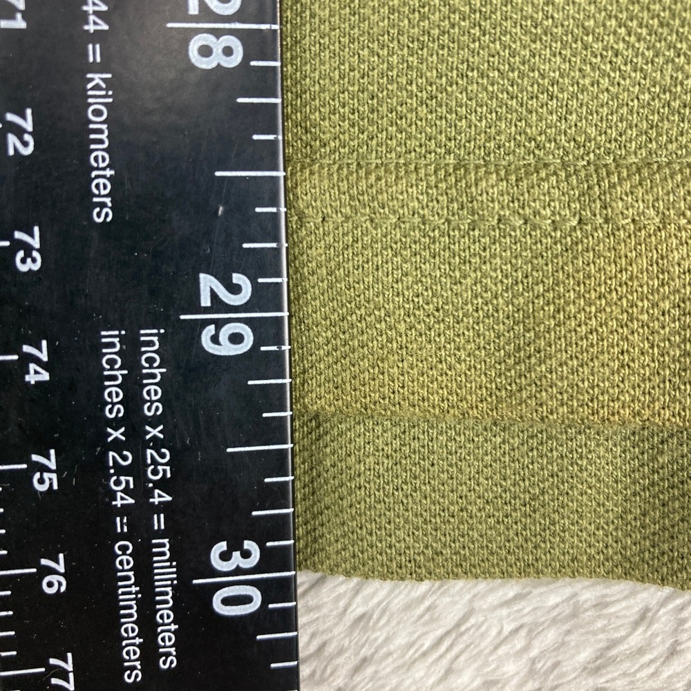 Wrangler Hero Mens Olive Green Short Sleeve Collared Polo‎ Shirt Size L - Picture 5 of 8